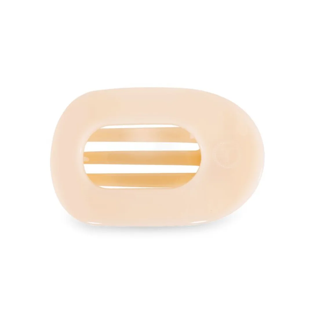 Teleties Small Flat Round Hair Clip