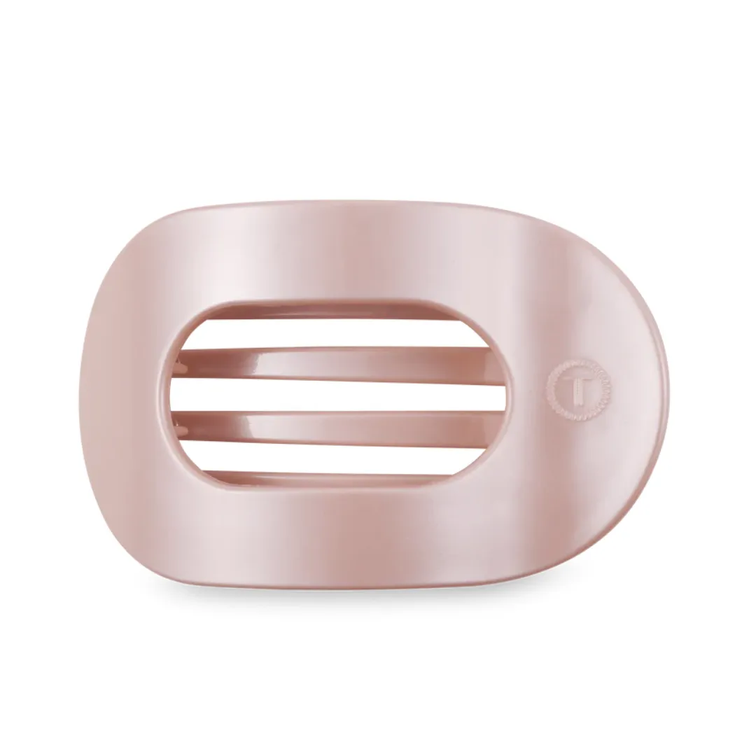 Teleties Small Flat Round Hair Clip