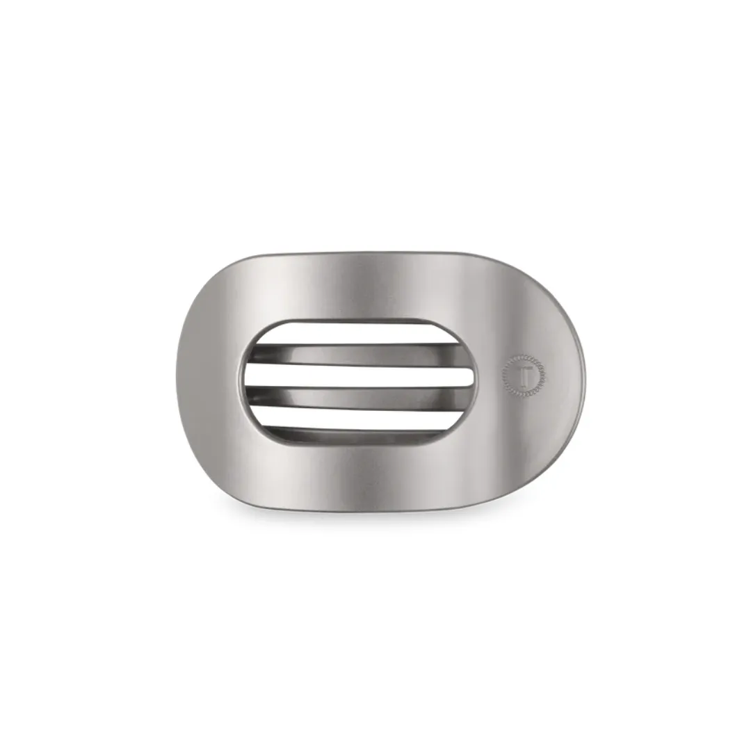 Teleties Small Flat Round Hair Clip