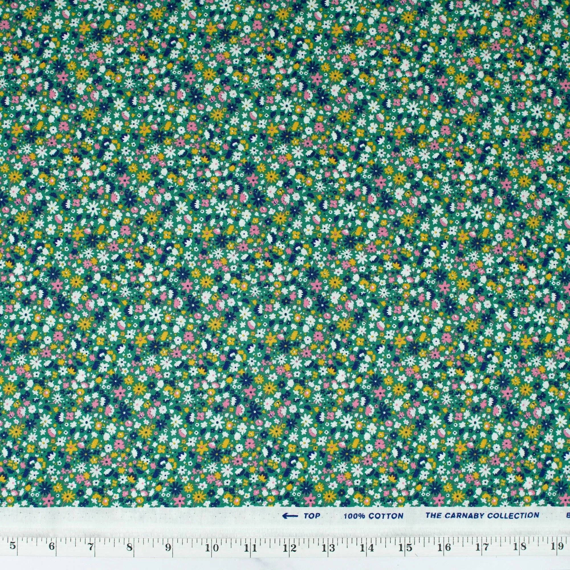 The Carnaby Collection by Liberty Fabrics - Bohemian Brights Bloomsbury Blossom C