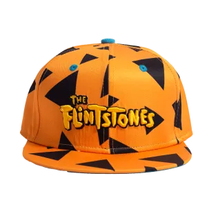 THE FLINTSTONES ORANGE FITTED HAT