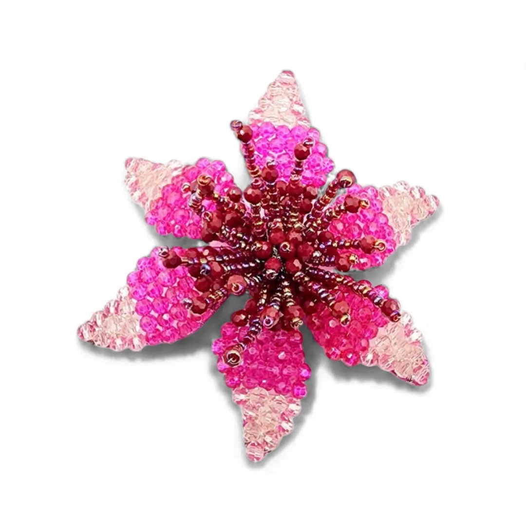 The Fuschia Flower Childs Hair Clip