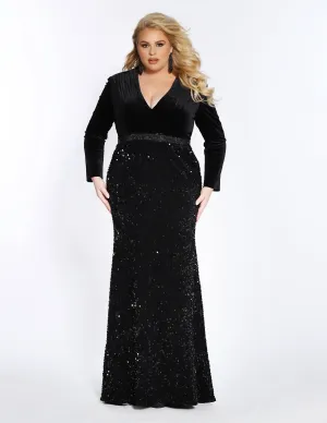 The Night Goes On Evening Dress