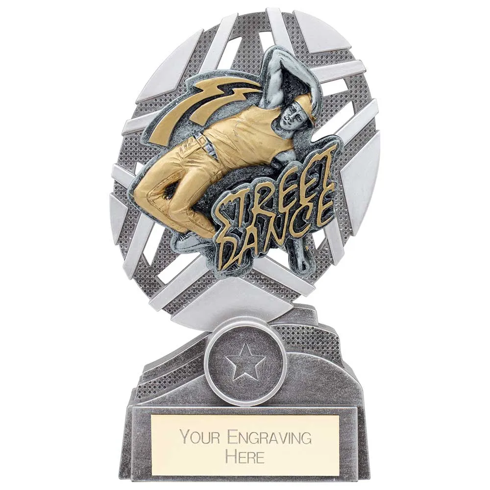The Stars Street Dance Plaque Award - Silver & Gold