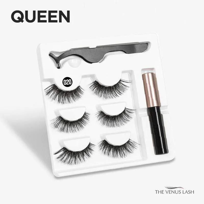 The Venus Lash™ Magnetic Eyelash & Eyeliner Kit (3 Pairs)