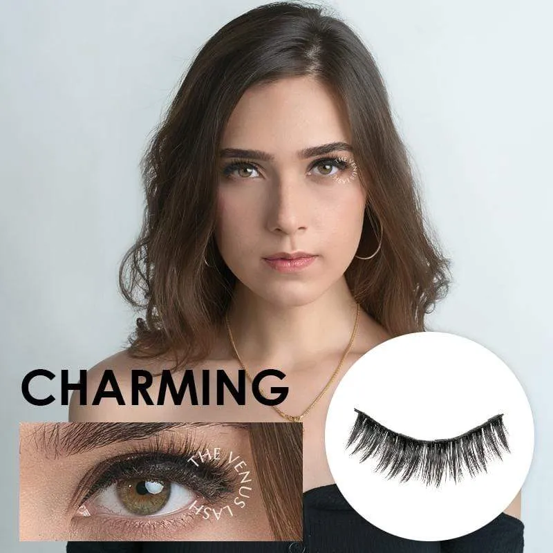 The Venus Lash™ Magnetic Eyelash & Eyeliner Kit (3 Pairs)