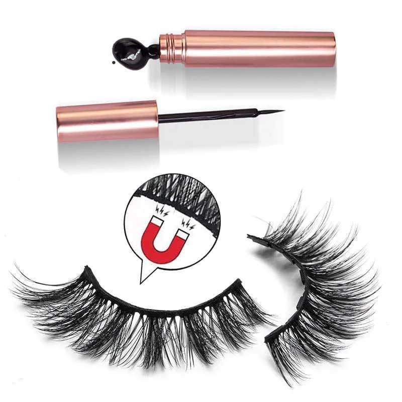 The Venus Lash™ Magnetic Eyelash & Eyeliner Kit (3 Pairs)