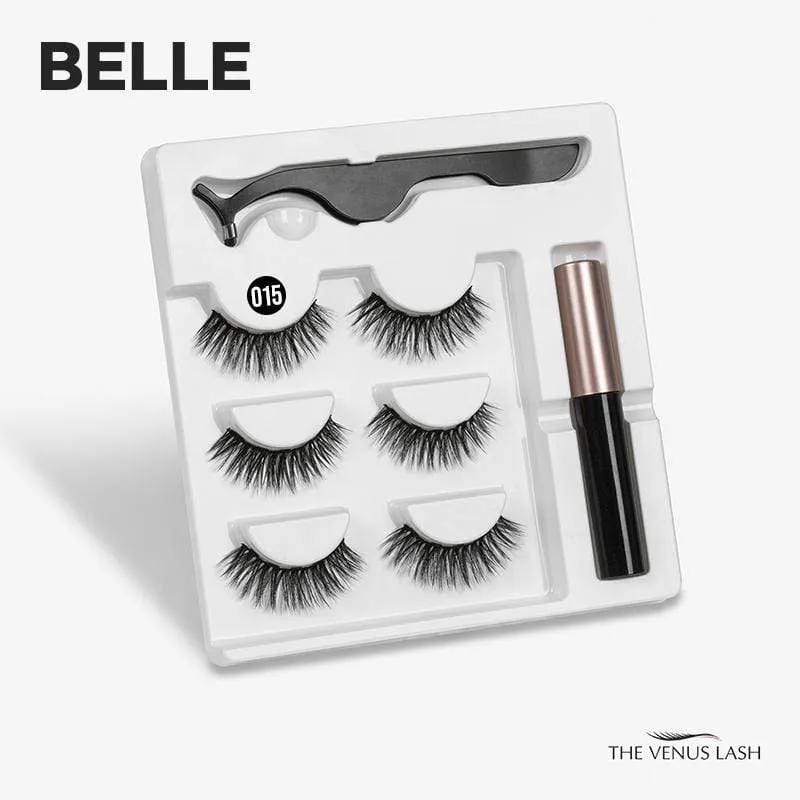 The Venus Lash™ Magnetic Eyelash & Eyeliner Kit (3 Pairs)