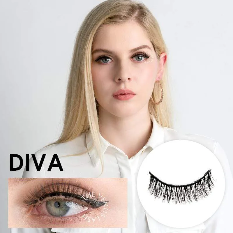 The Venus Lash™ Magnetic Eyelash & Eyeliner Kit (3 Pairs)