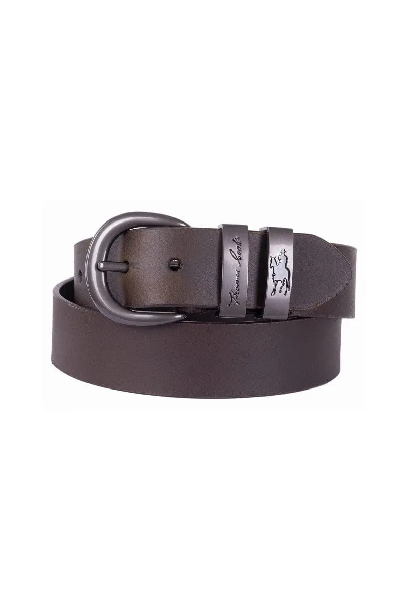 Thomas Cook Belt Gunmetal Twin Keeper (TCP1942BEL)