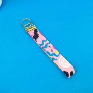 Through the Ages Key Fob. Kasey Rainbow Design