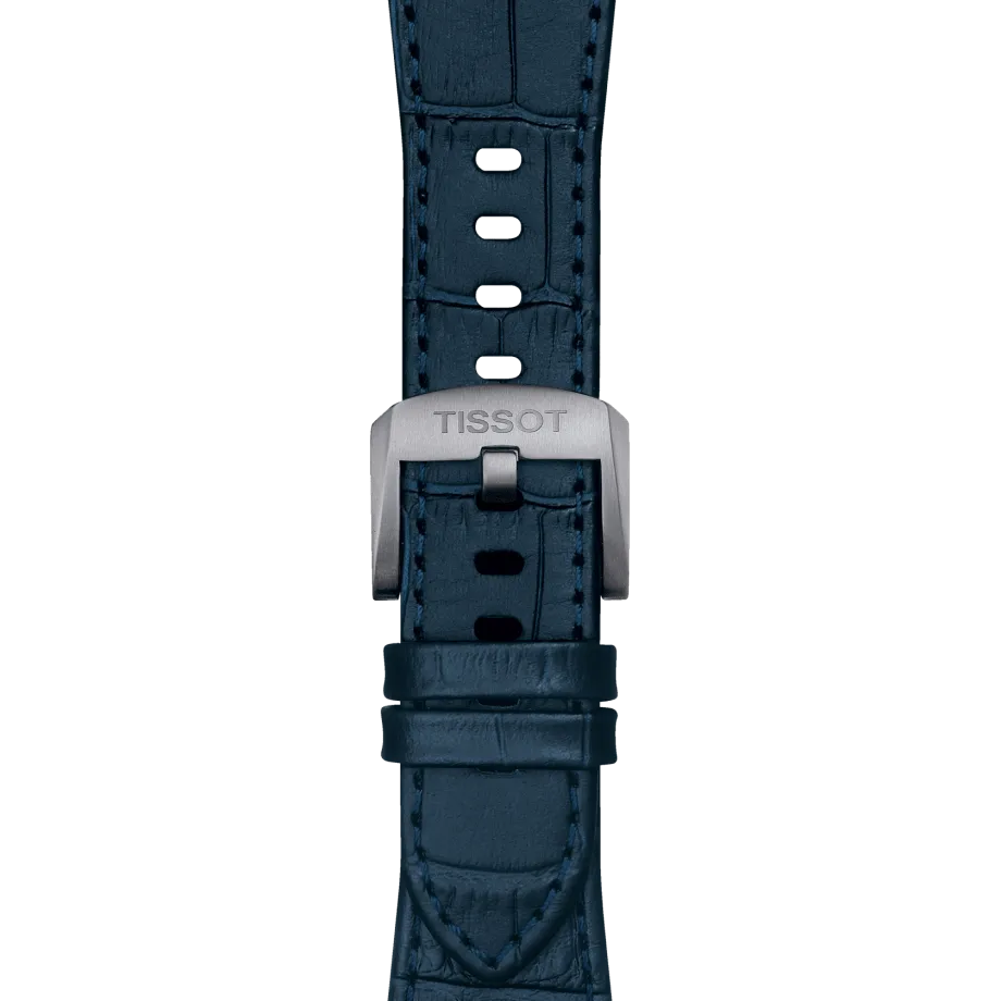 Tissot PRX Quartz 40mm Blue Dial Blue Leather T1374101604100