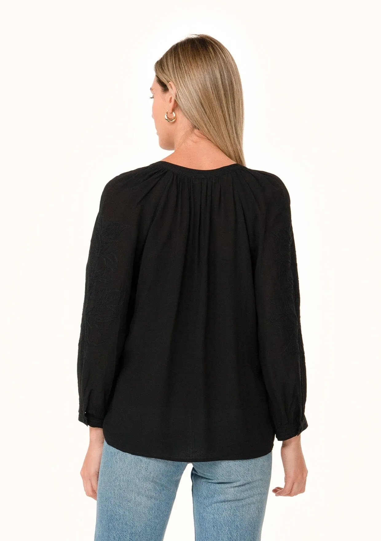 Tobi Embroidered Blouse