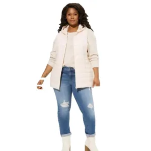 Torrid Light Packable Lightweight Puffer Vest Dew Plus Size 5X NWT