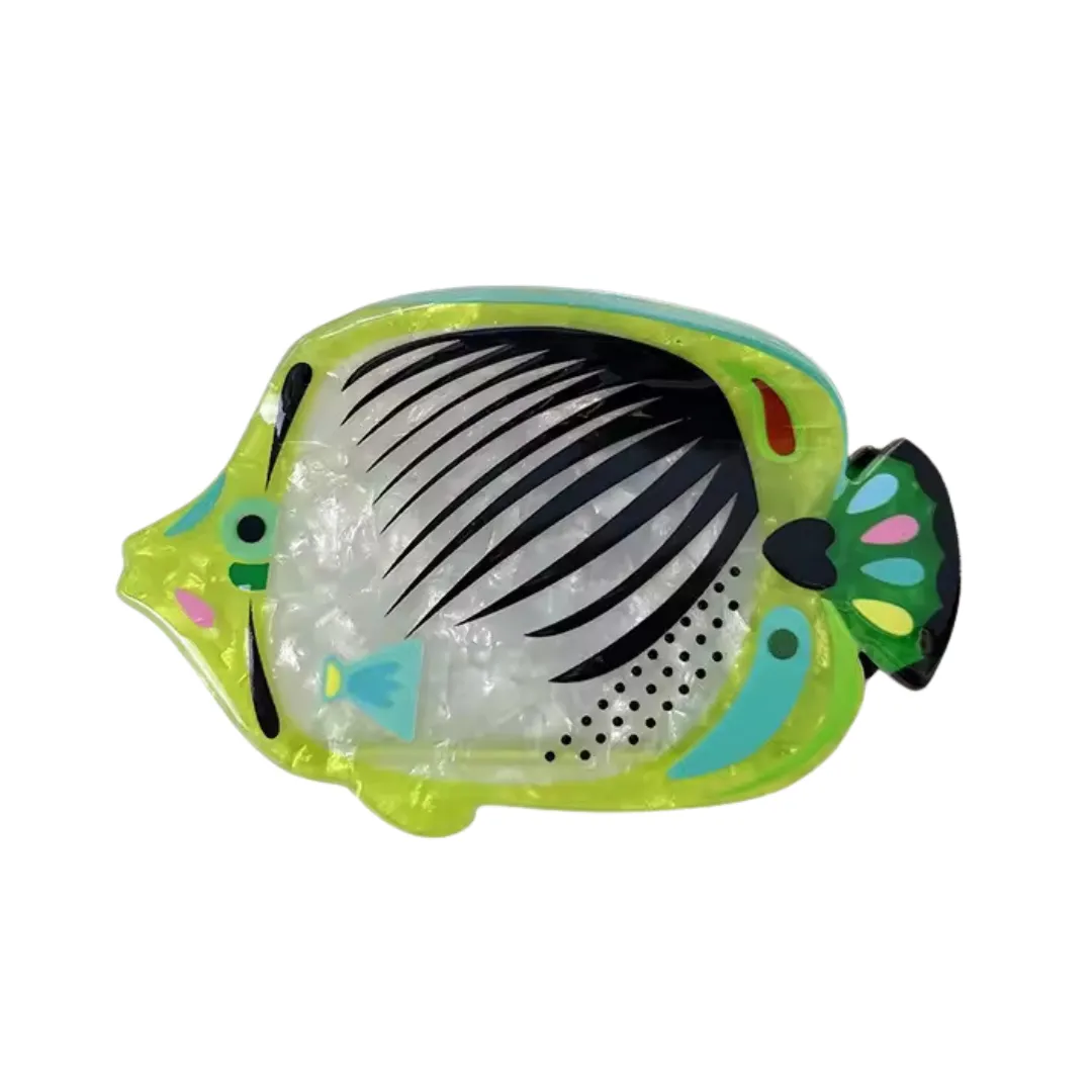 Tropical Fish Claw Hair Clip
