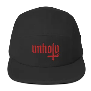 Unholy Embroidered Five Panel Cap