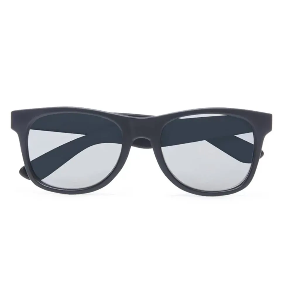 Vans Spicoli 4 Sunglasses - Matte Black/Silver Mirror