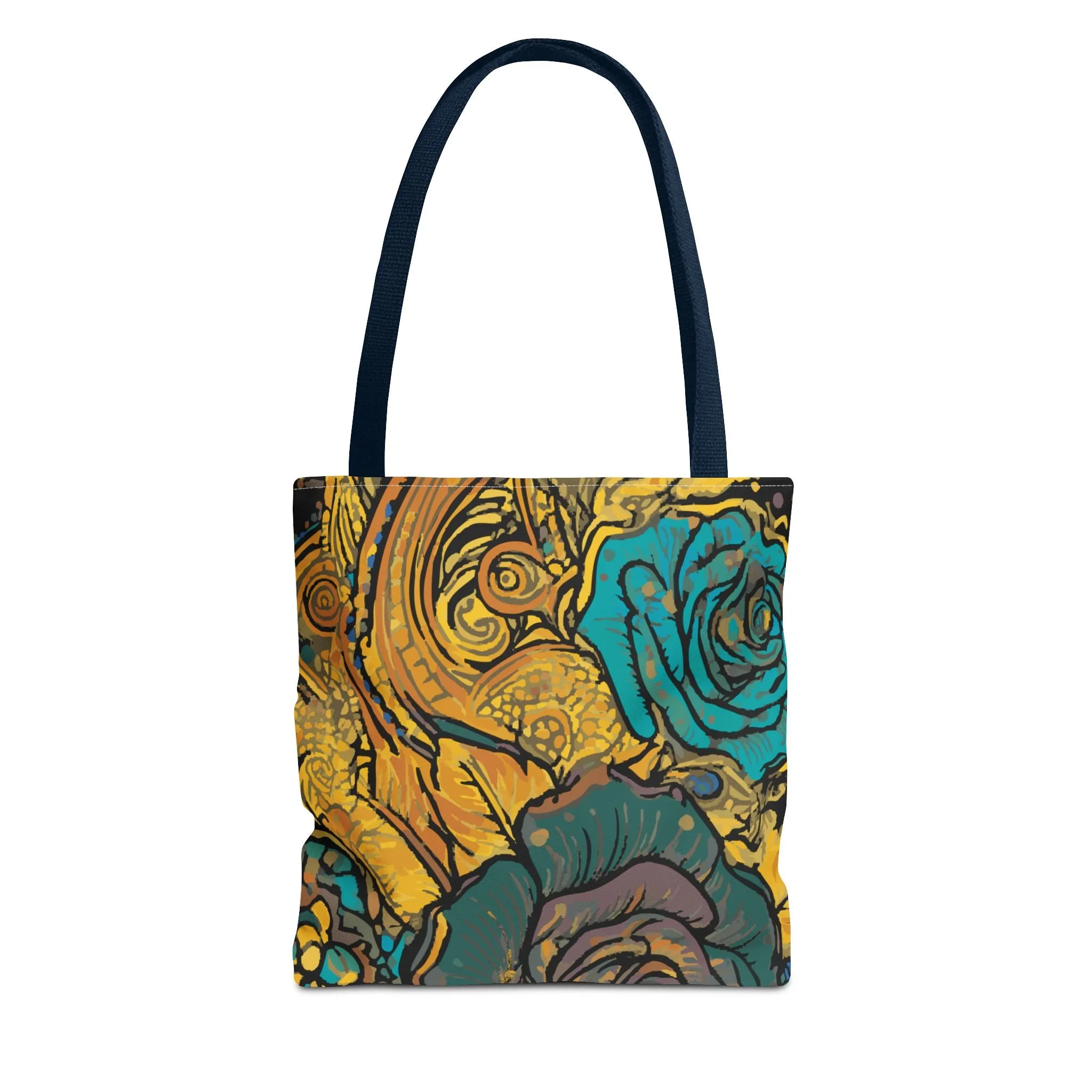 Vibrant Floral Tote Bag - Perfect for Everyday Use and Special Occasions