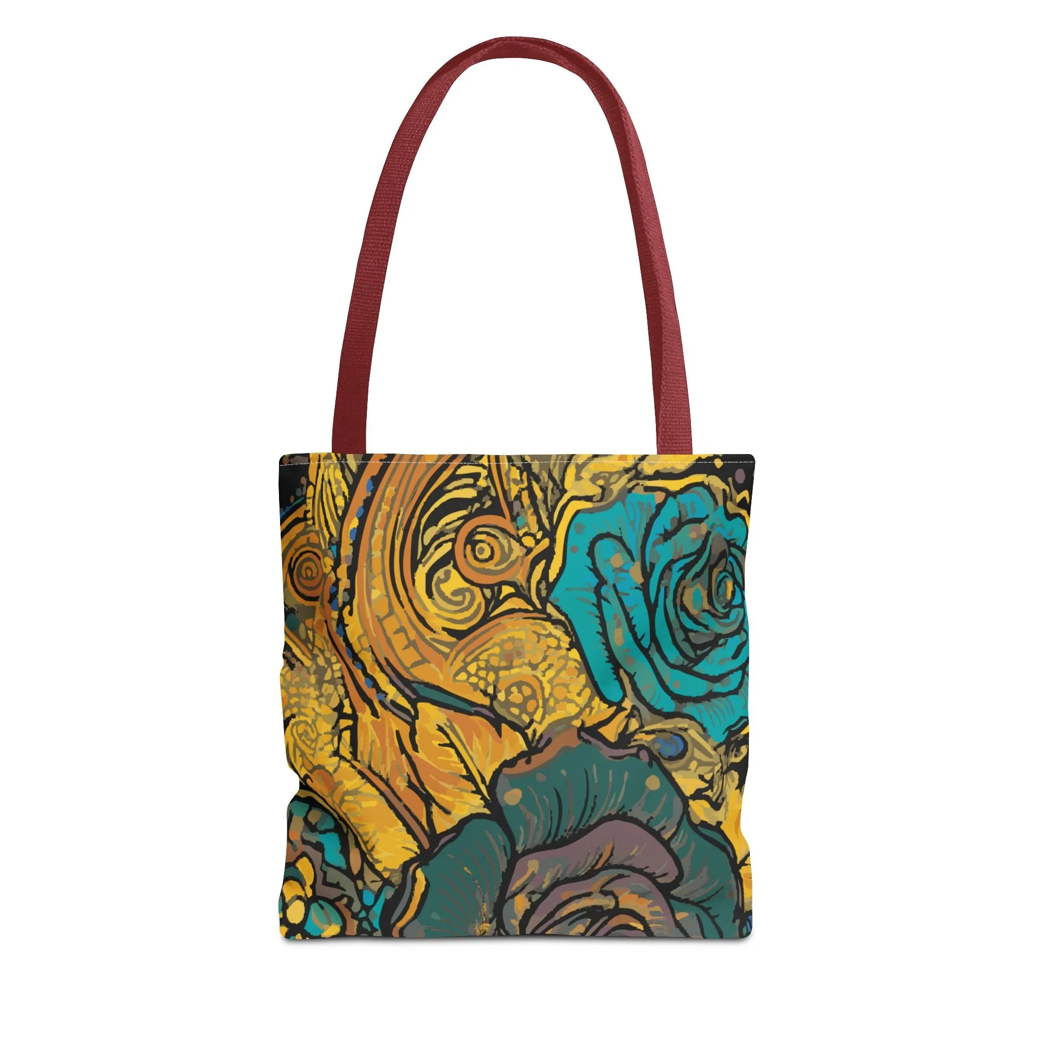 Vibrant Floral Tote Bag - Perfect for Everyday Use and Special Occasions