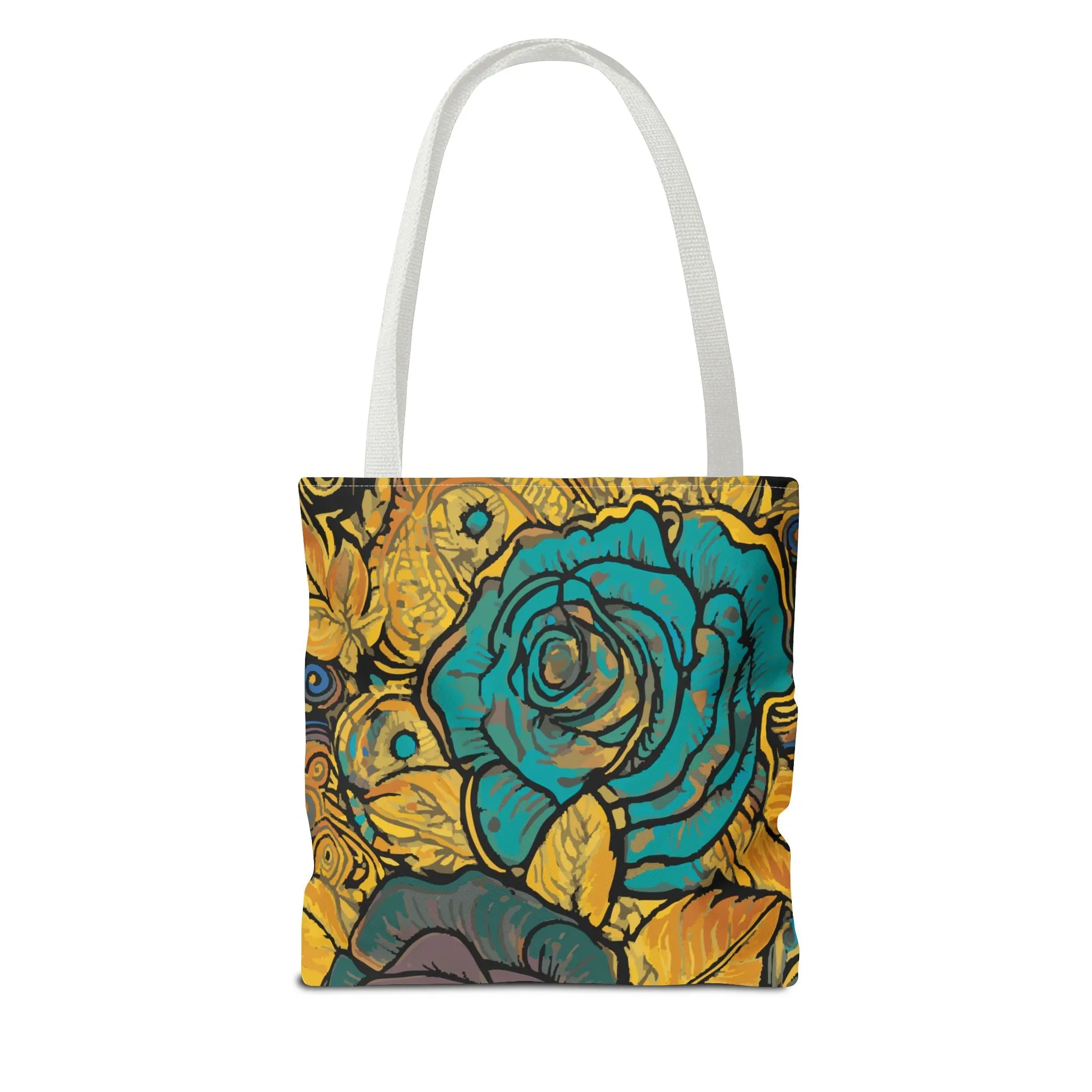 Vibrant Floral Tote Bag - Perfect for Everyday Use and Special Occasions