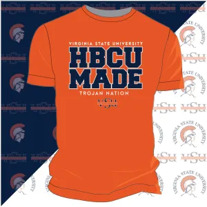 Virginia State  | VSU HBCU MADE Orange unisex Tees (z) (DK)