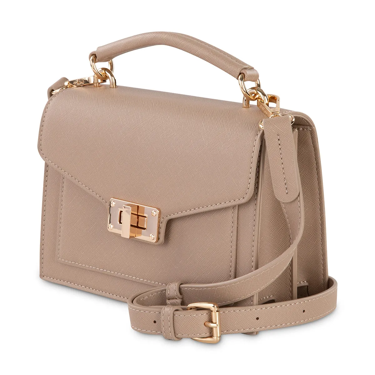 VIVIENNE SATCHEL- NUDE