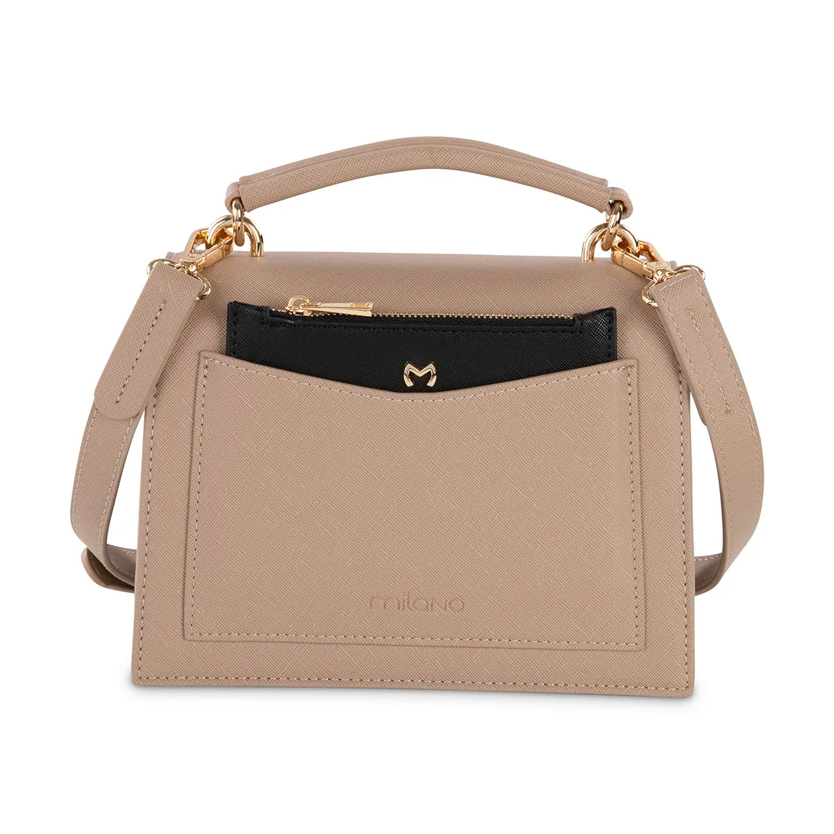 VIVIENNE SATCHEL- NUDE