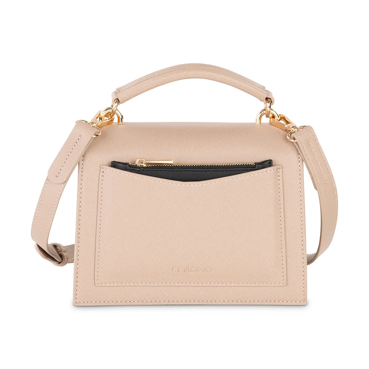 VIVIENNE SATCHEL- NUDE