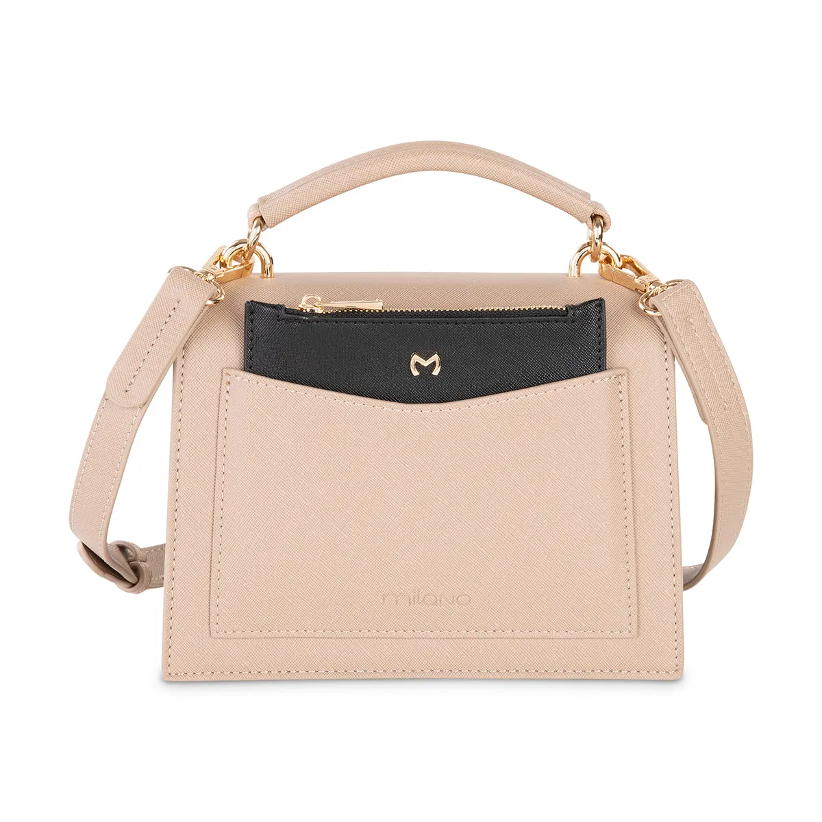 VIVIENNE SATCHEL- NUDE