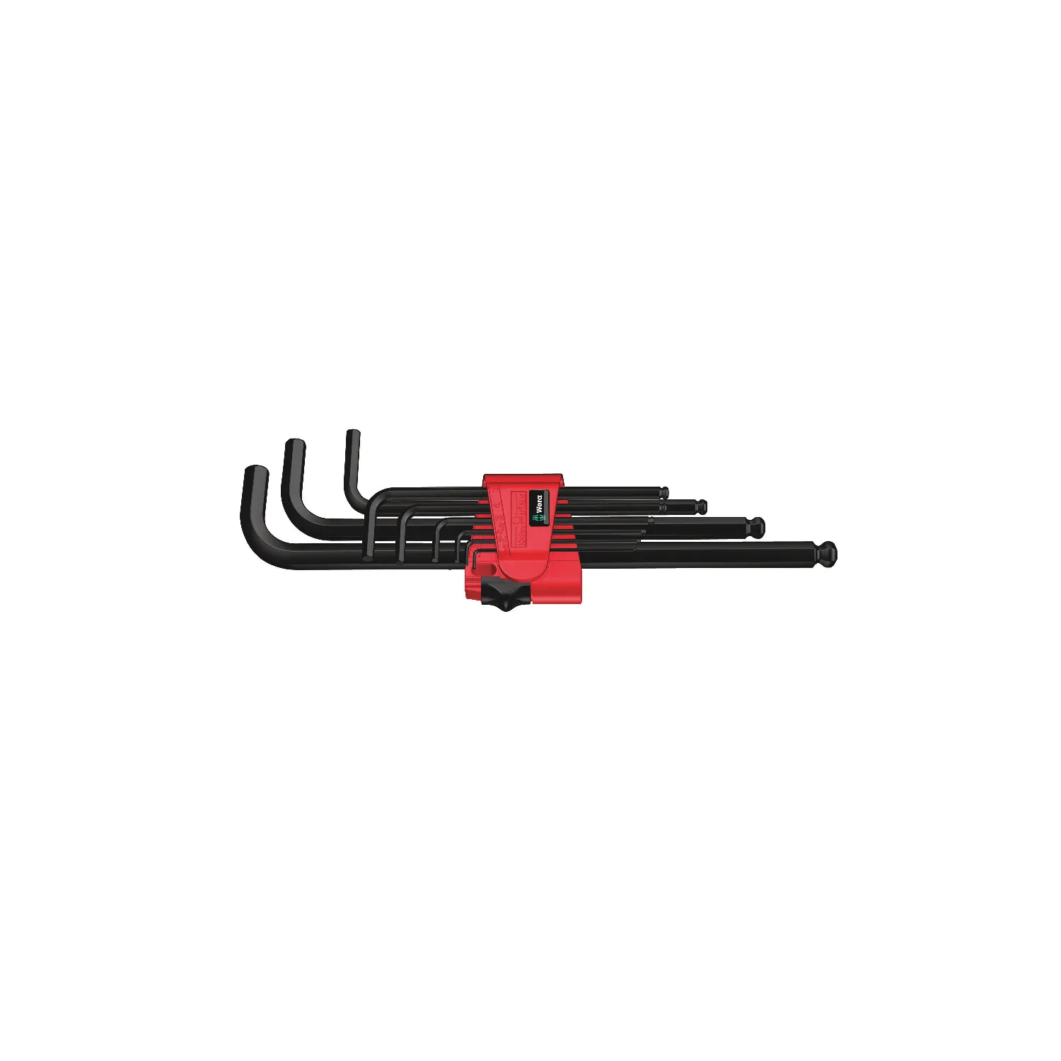 Wera 950/9 Hex-Plus 6 L-Key Set Metric - Blacklaser