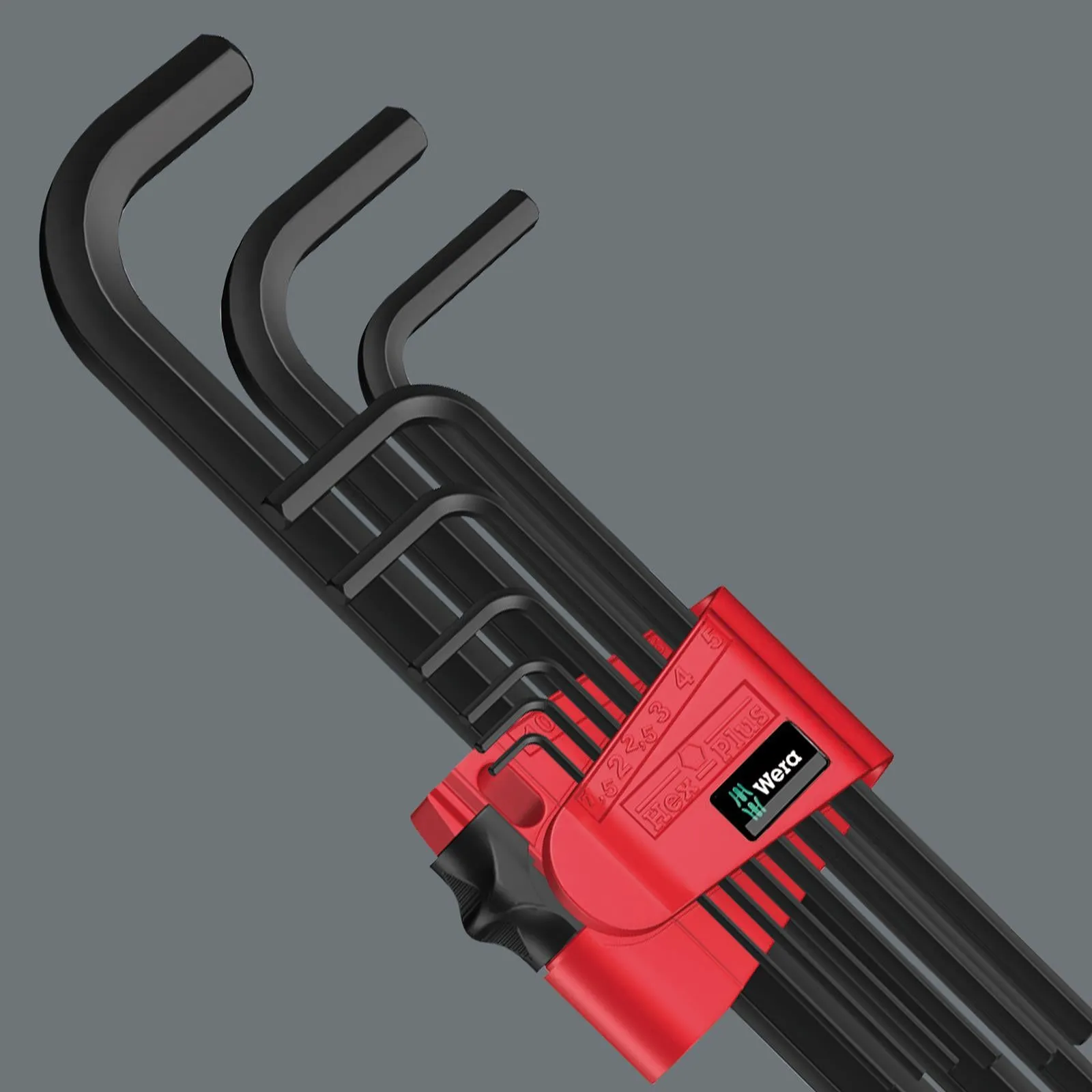 Wera Hex Key Set 950/9 Hex Plus 6 SB L-Key Set Metric BlackLaser 9 Piece 1.5-10mm