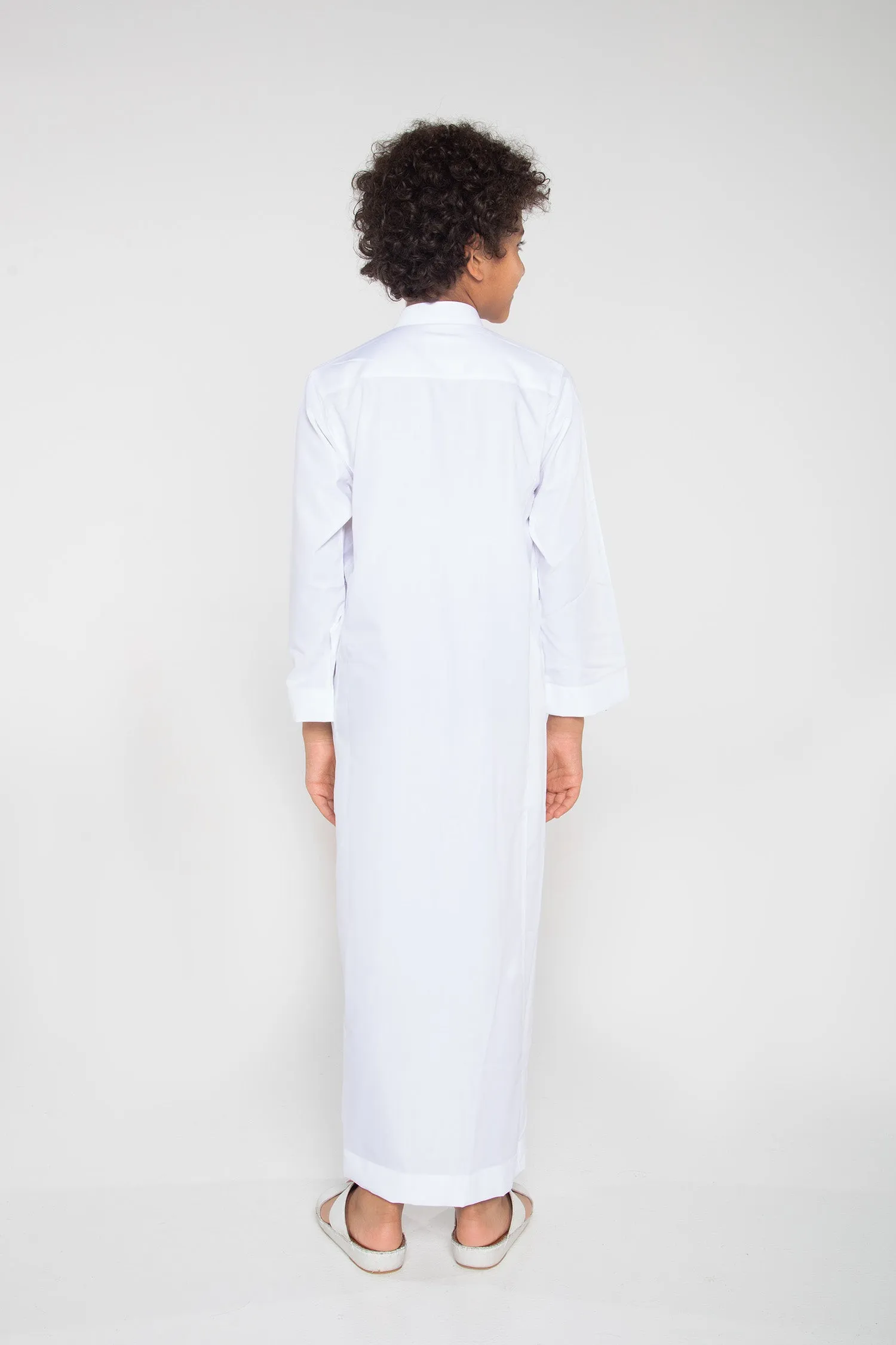 White Saudi Kids Studded