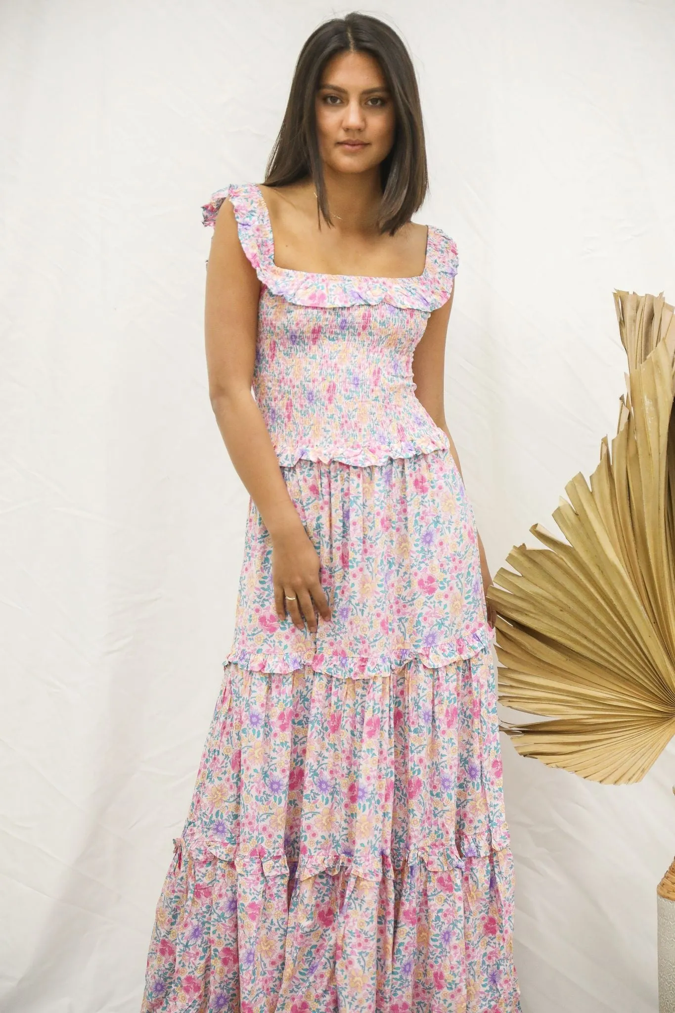 Winnie Print Maxi Dress