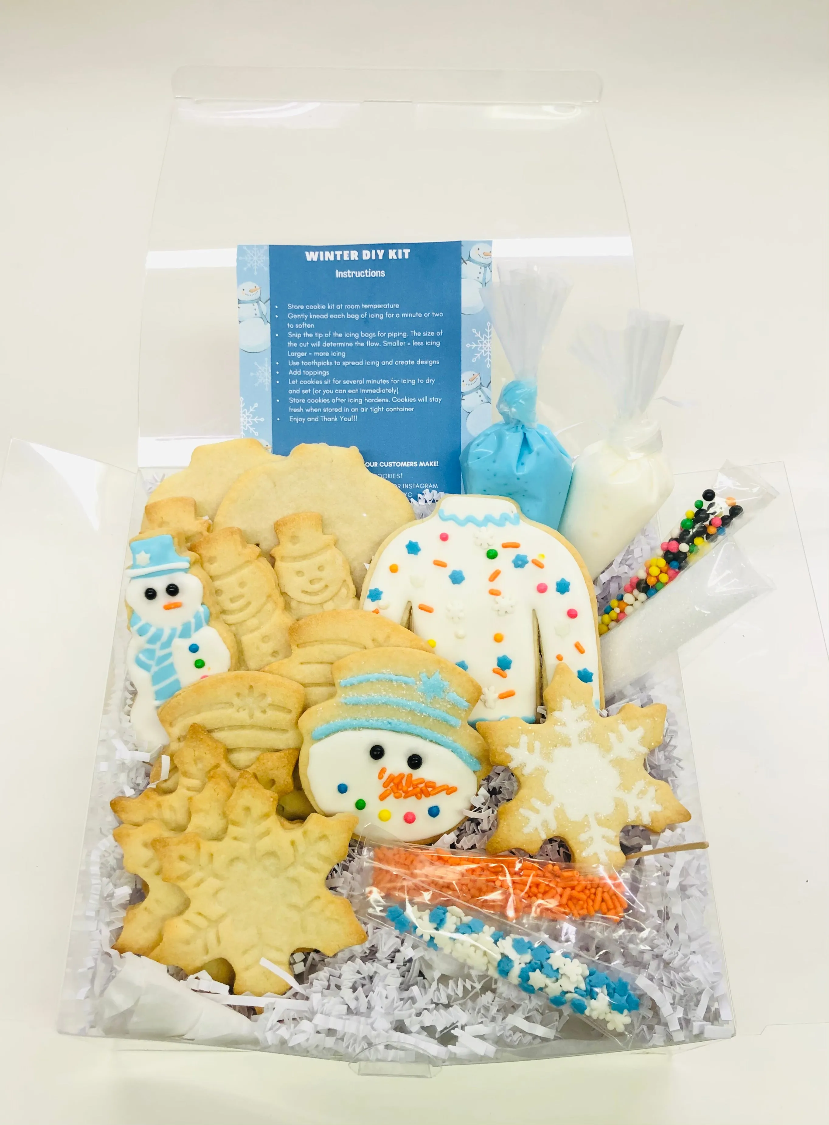 Winter Cookie Decorating Kit