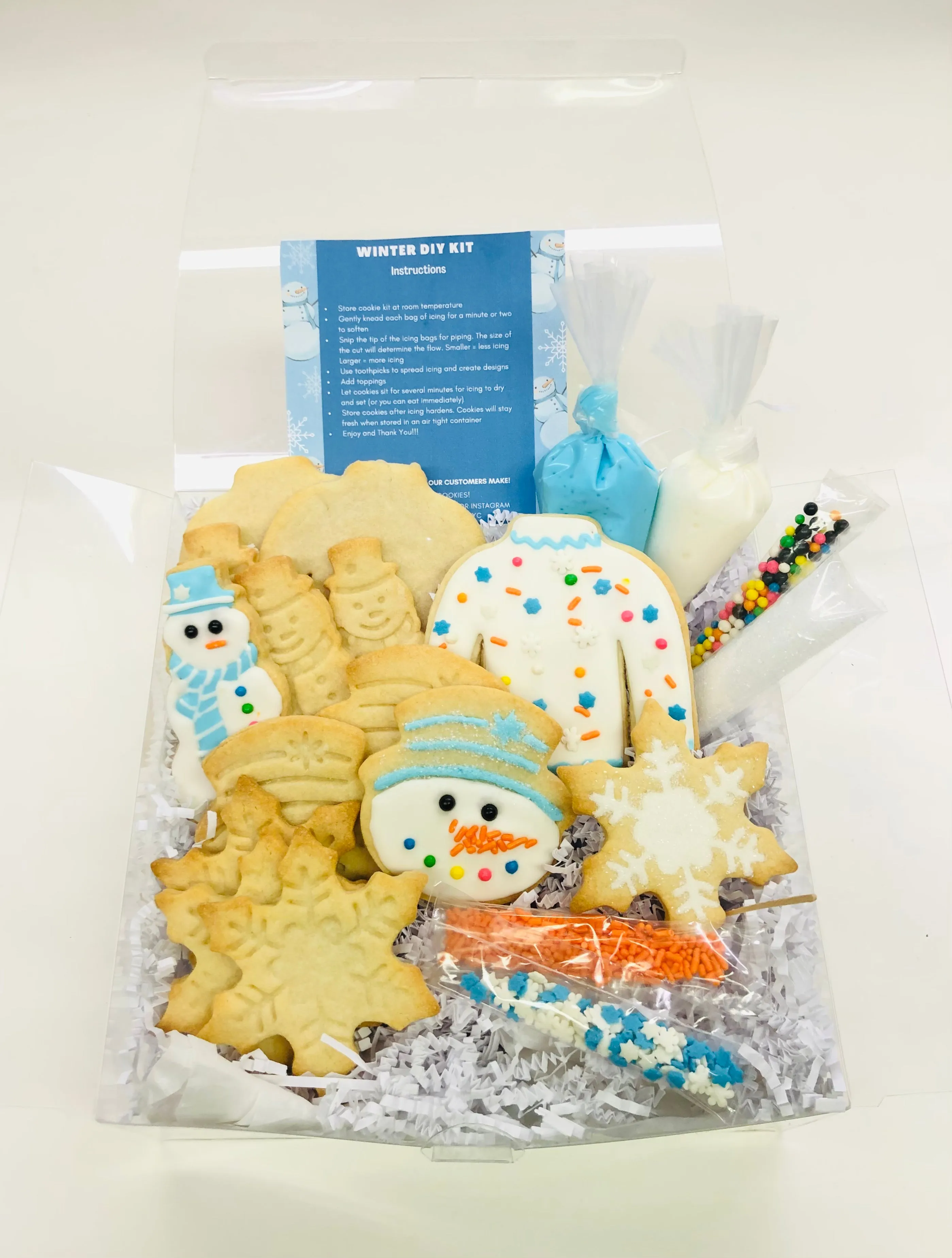 Winter Cookie Decorating Kit