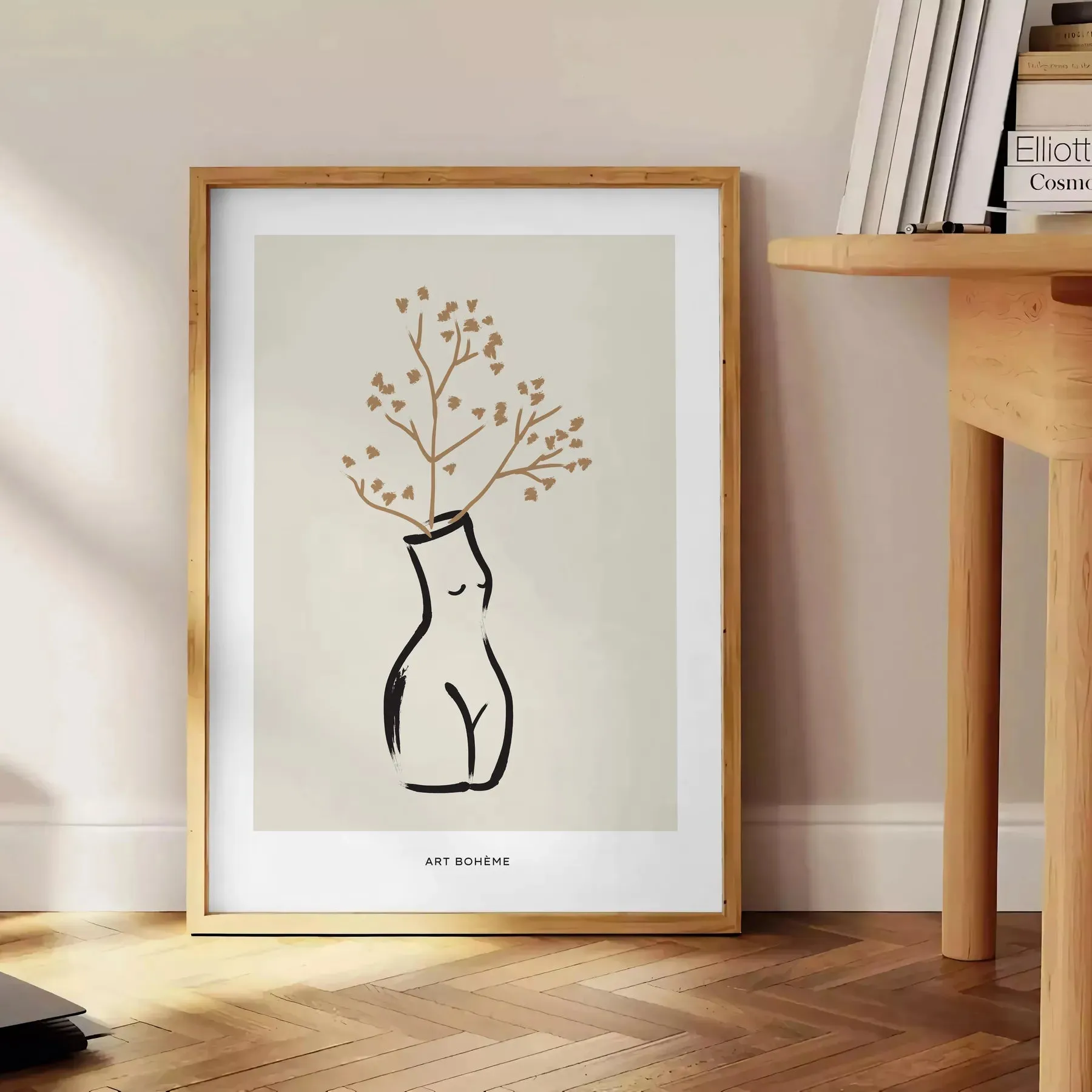 Woman Bohemian Print