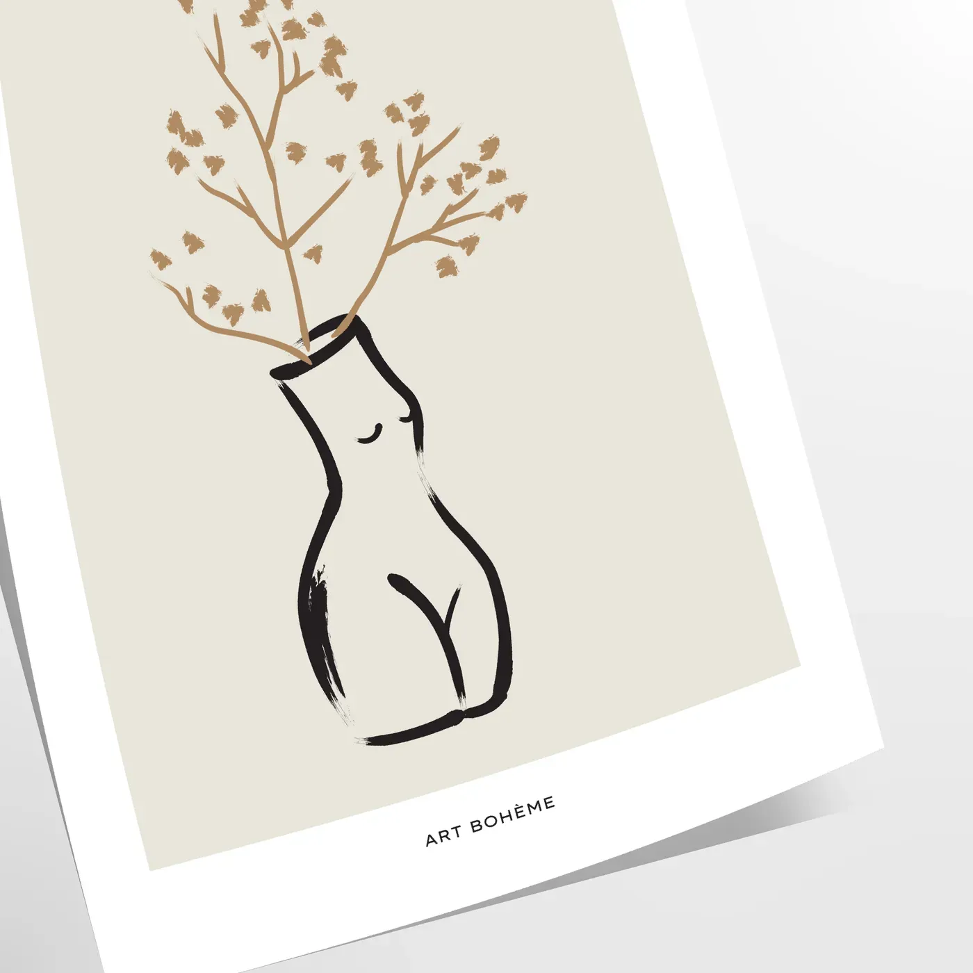 Woman Bohemian Print