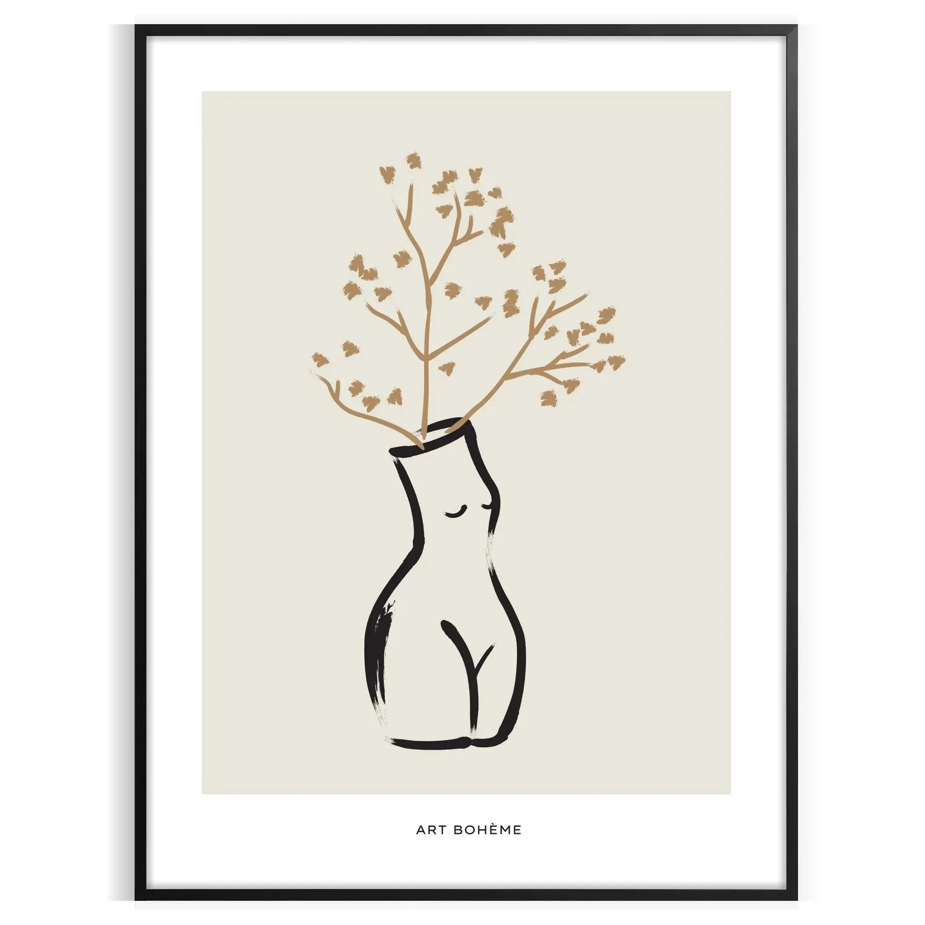 Woman Bohemian Print