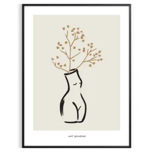 Woman Bohemian Print