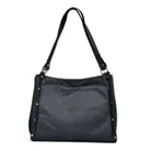 Women Black Large-Size Leather Bag Style Code 3001