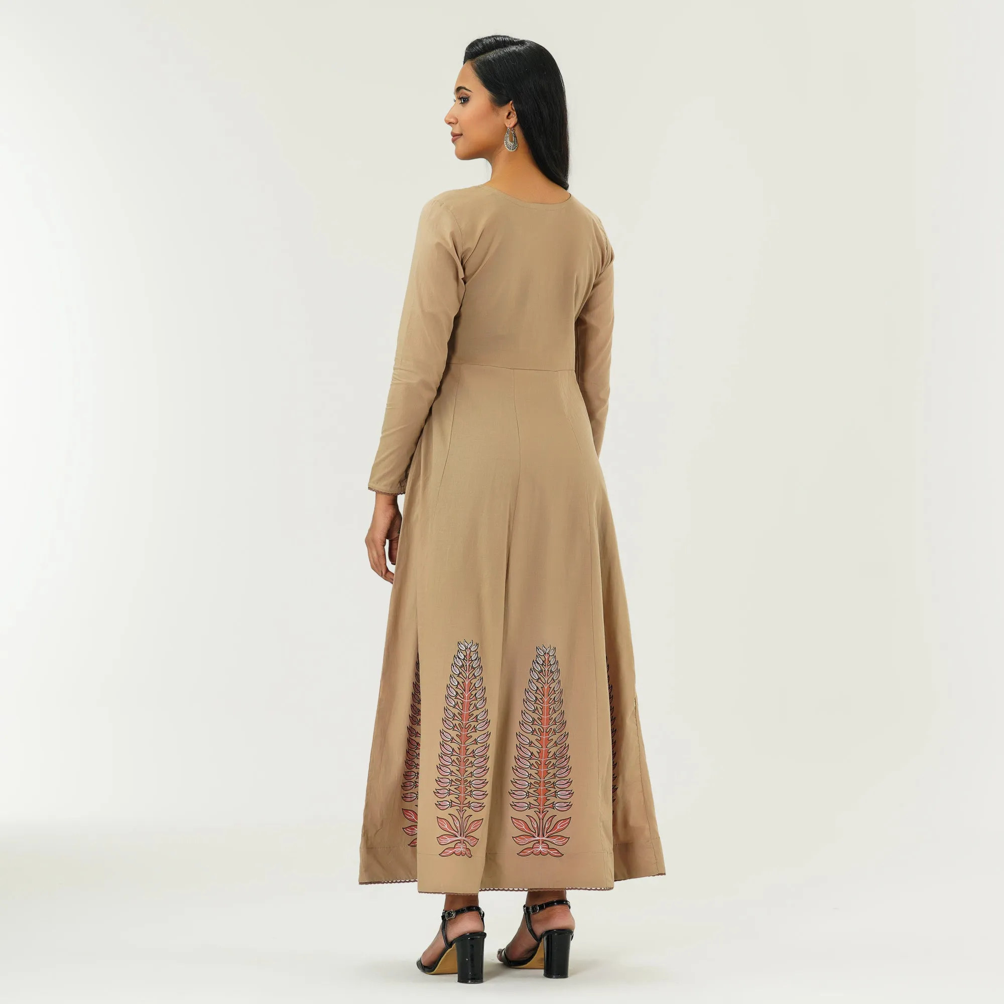 Womens Brown Gown