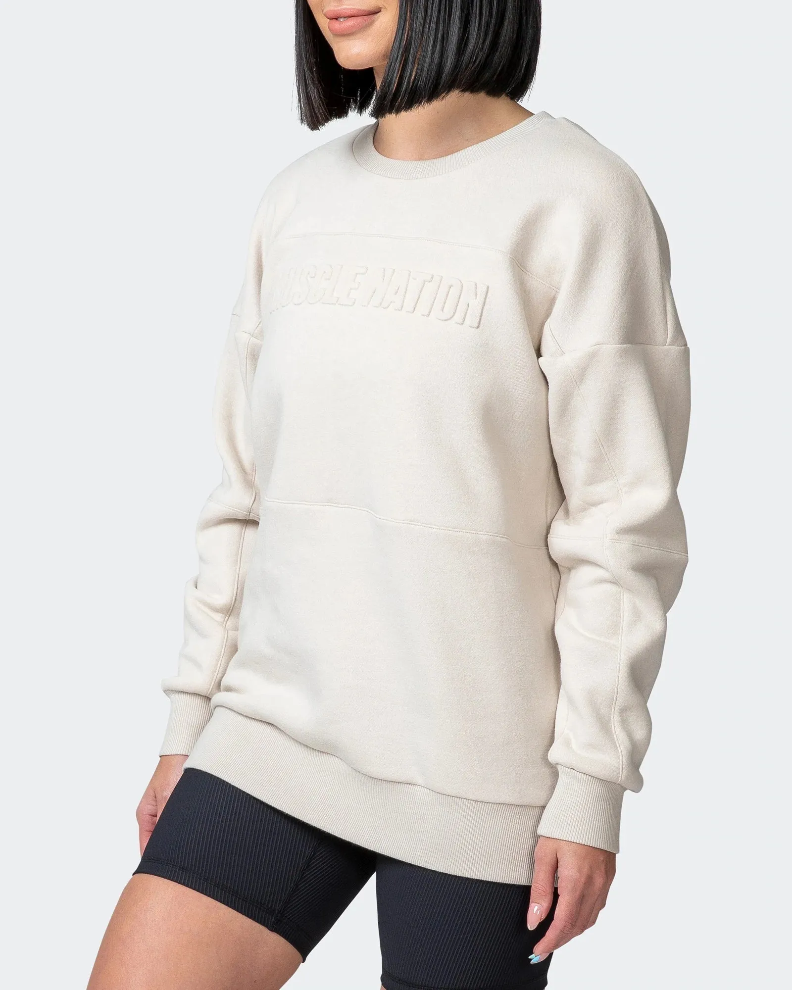 WOMENS LOUNGE JUMPER Almond