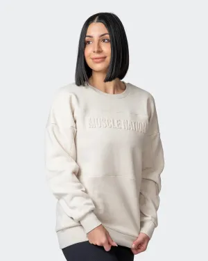 WOMENS LOUNGE JUMPER Almond