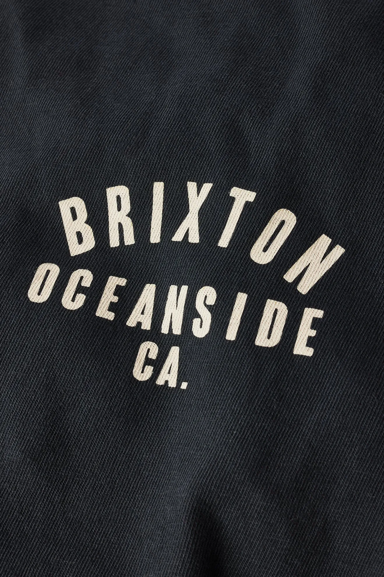 Woodburn Oceanside S/S Standard Tee - Black/Cream