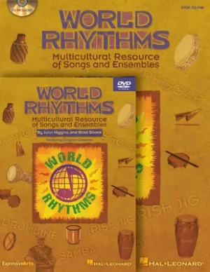 WORLD RHYTHMS CLASSROOM KIT BK/CD/DVD (O/P)