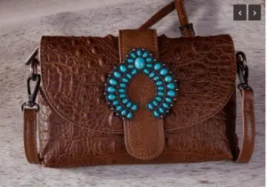WRANGLER CROC EMBOSSED CROSSBODY WG62-181ACF
