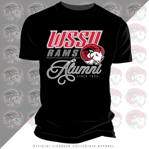 WSSU | Fancy ALUMNI Black Unisex Tees (N)