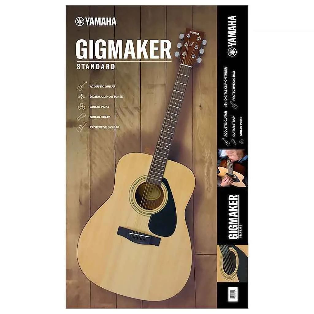Yamaha Gigmaker Standard Acoustic Guitar Beginner Kit