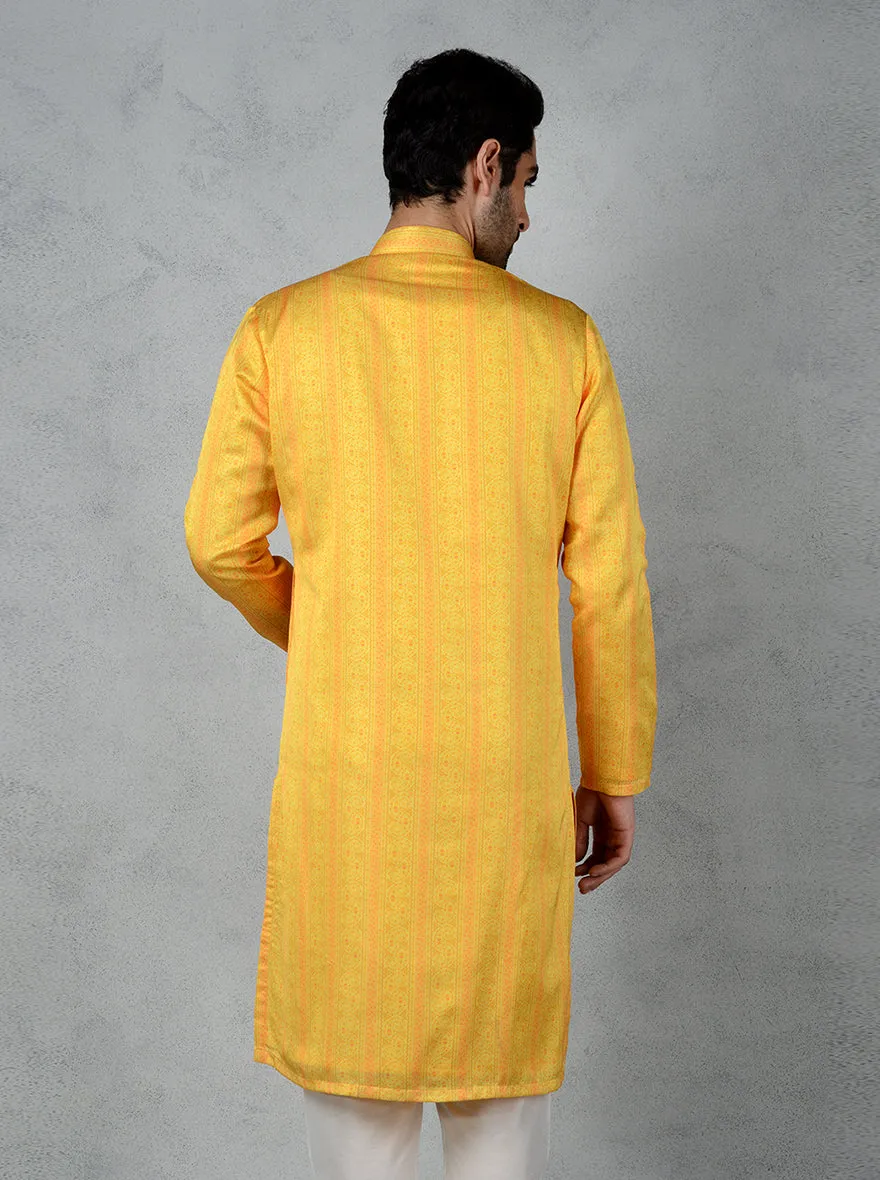 Yellow Kurta Set | Azania