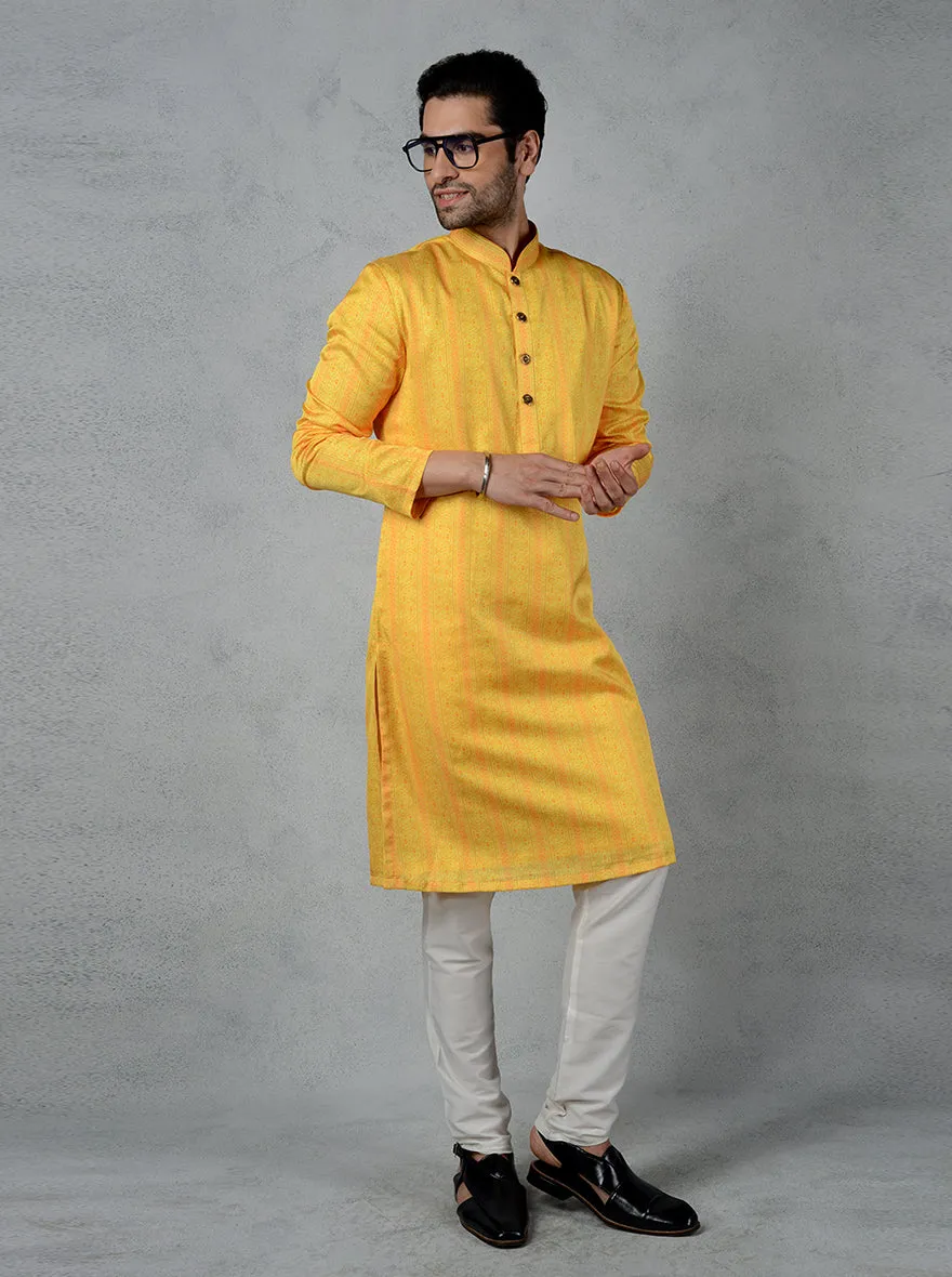 Yellow Kurta Set | Azania
